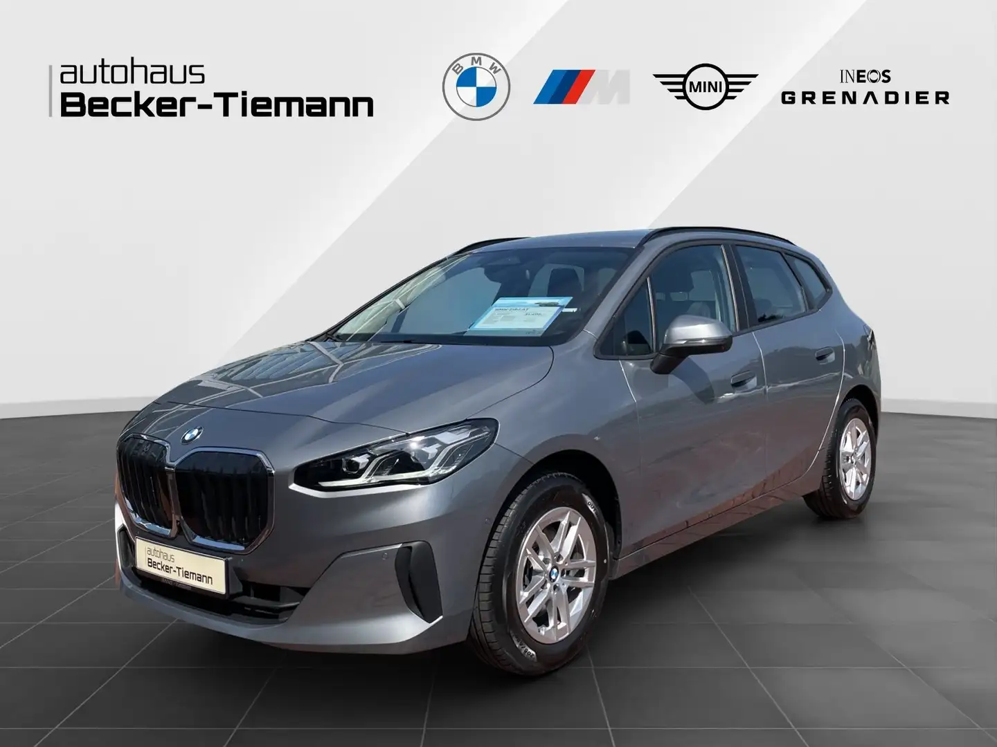 BMW 218 d AT | AHK | Komfortzg.| Head-Up | 360° | LED | Me Grau - 1