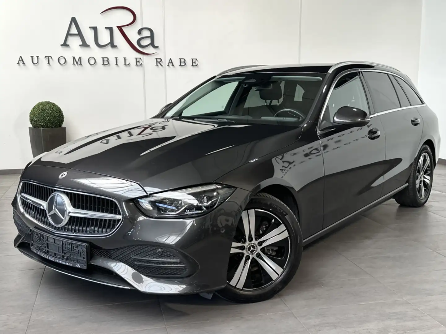 Mercedes-Benz C 200 T Avantgarde NAV+LED+AHK+VCOCK+CARPLAY+PP Grau - 1
