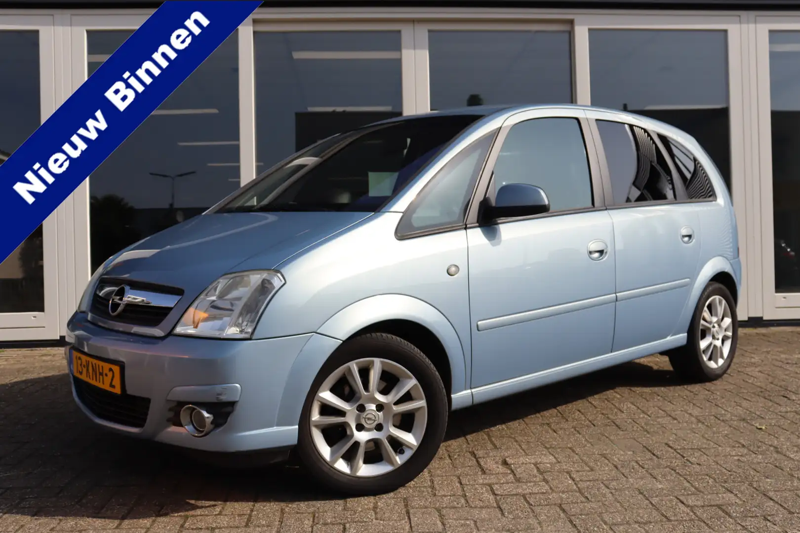 Opel Meriva 1.6-16V Cosmo, Automaat, Airco, PDC A, Cruise Cont Blau - 1