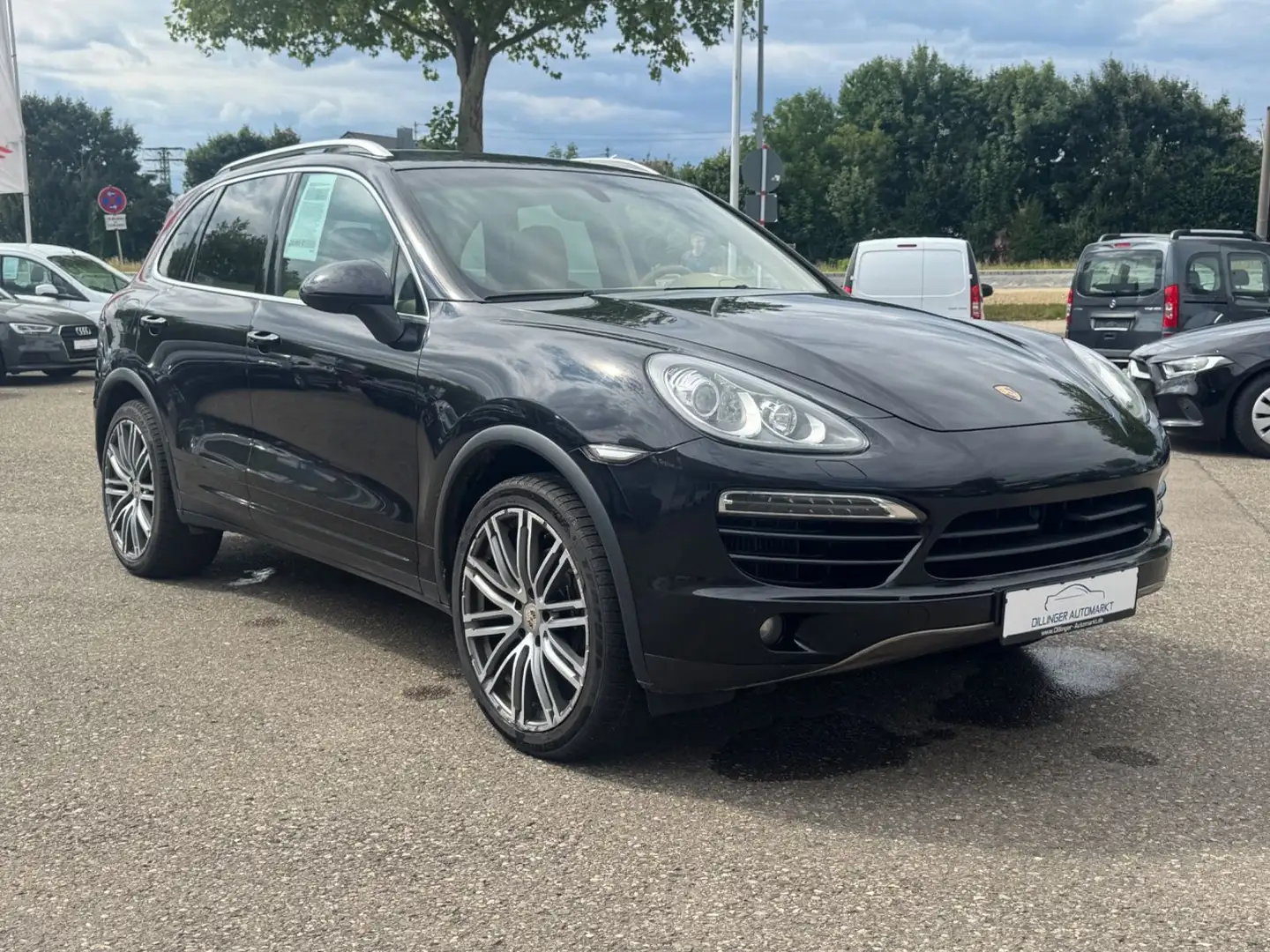Porsche Cayenne 3.0 Diesel 245ps Nav Kam Xen ACC Leder Чорний - 1