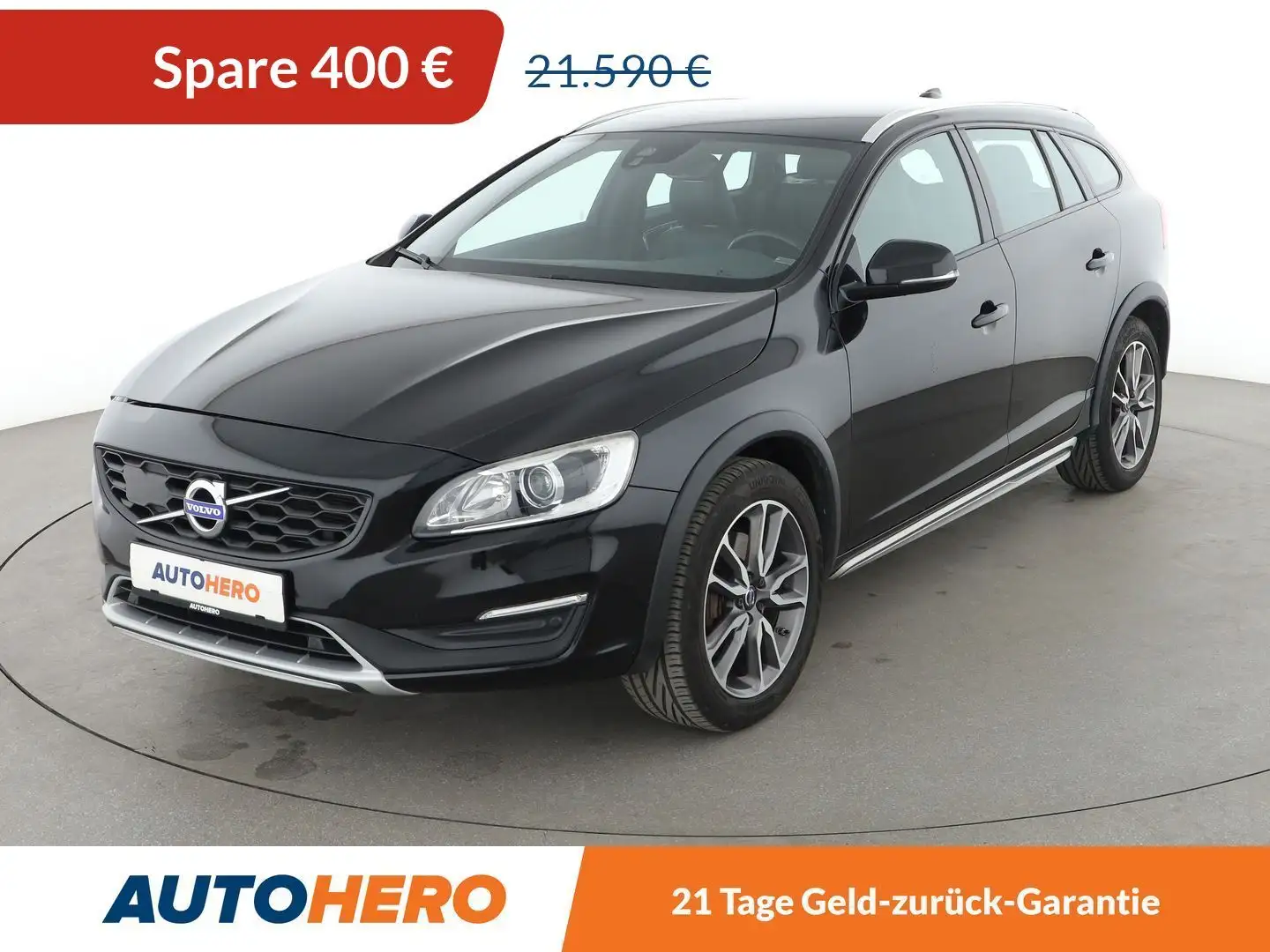Volvo V60 Cross Country 2.0 T5 Pro AWD Aut*NAVI*XENON*TEMPO*CAM*PDC*SHZ* Schwarz - 1