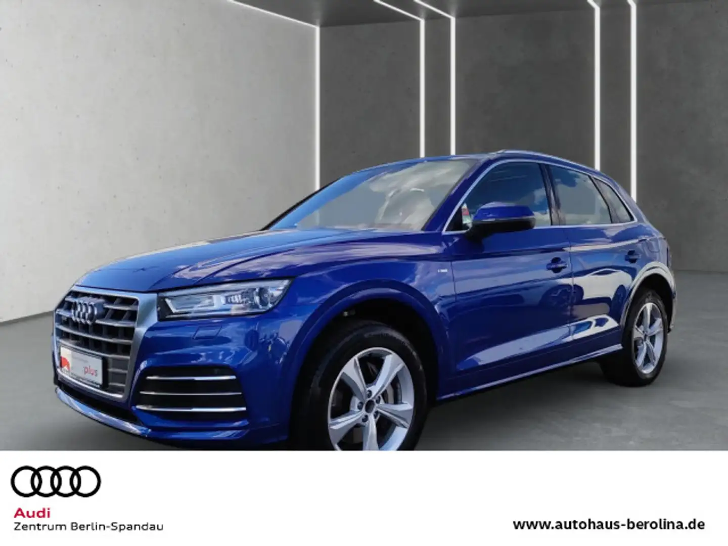 Audi Q5 50 TFSI e qu. S line S tronic *PANO*R-CAM* Blau - 1