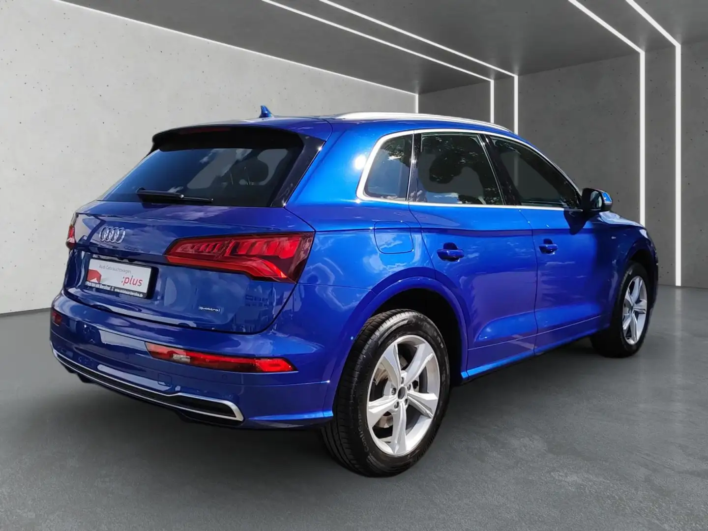 Audi Q5 50 TFSI e qu. S line S tronic *PANO*R-CAM* Blau - 2