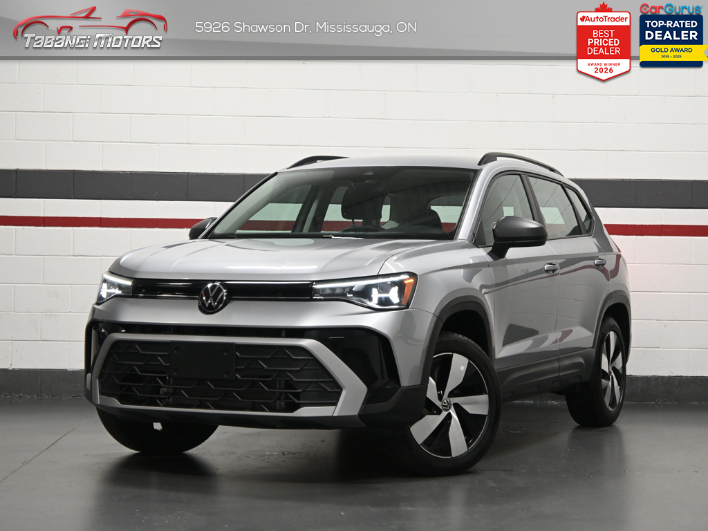 2026 Volkswagen Taos Trendline  No Accident Heated Seats Carplay Blind