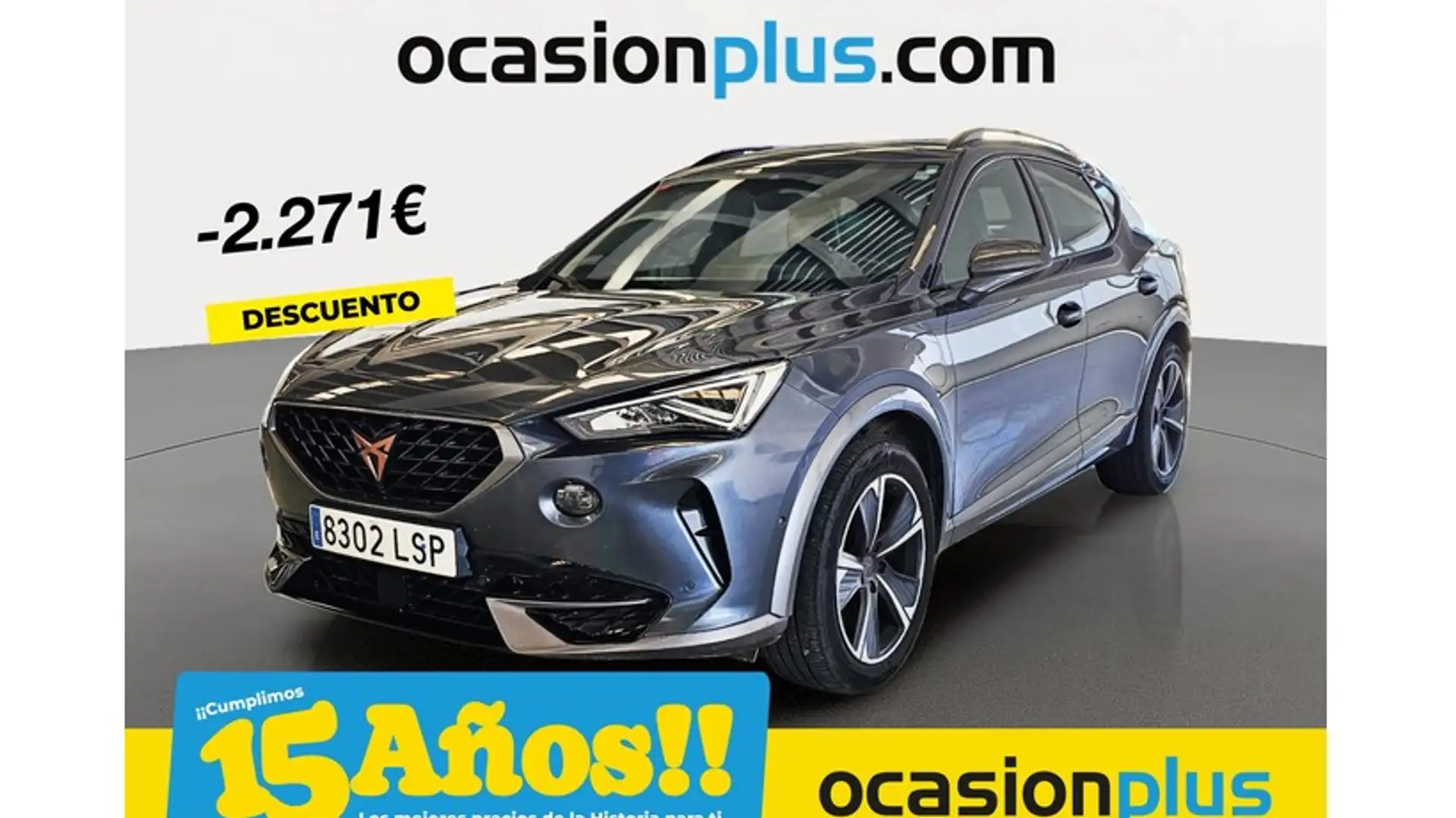 CUPRA Formentor 1.4 e-Hybrid 205 DSG Gris - 1