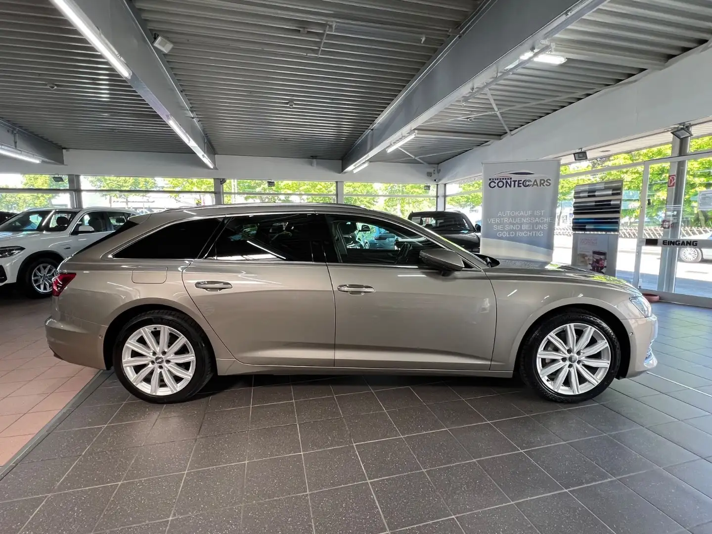 Audi A6 Avant 45 TFSI quattro design SEHR VIEL PAKETE bež - 1