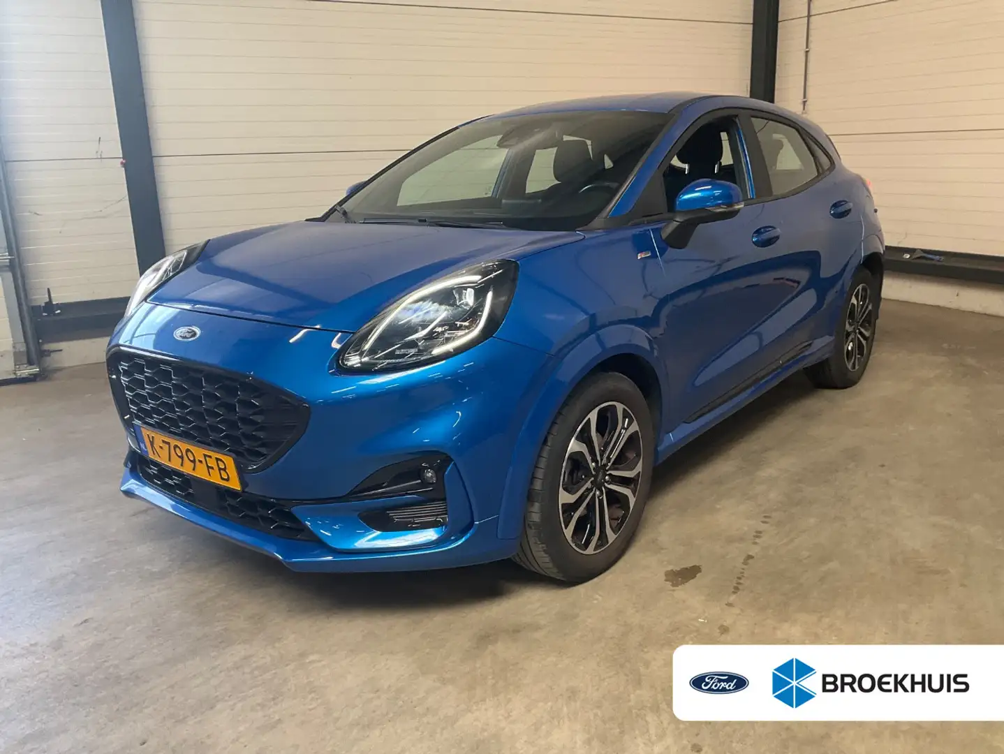 Ford Puma 1.0 EcoBoost Hybrid ST-Line | Winter Pakket | Trek Blauw - 1
