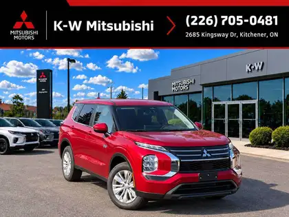Red 2026 Mitsubishi Outlander Hybrid Plug-in SUV / Crossover All-Wheel Drive Automatic