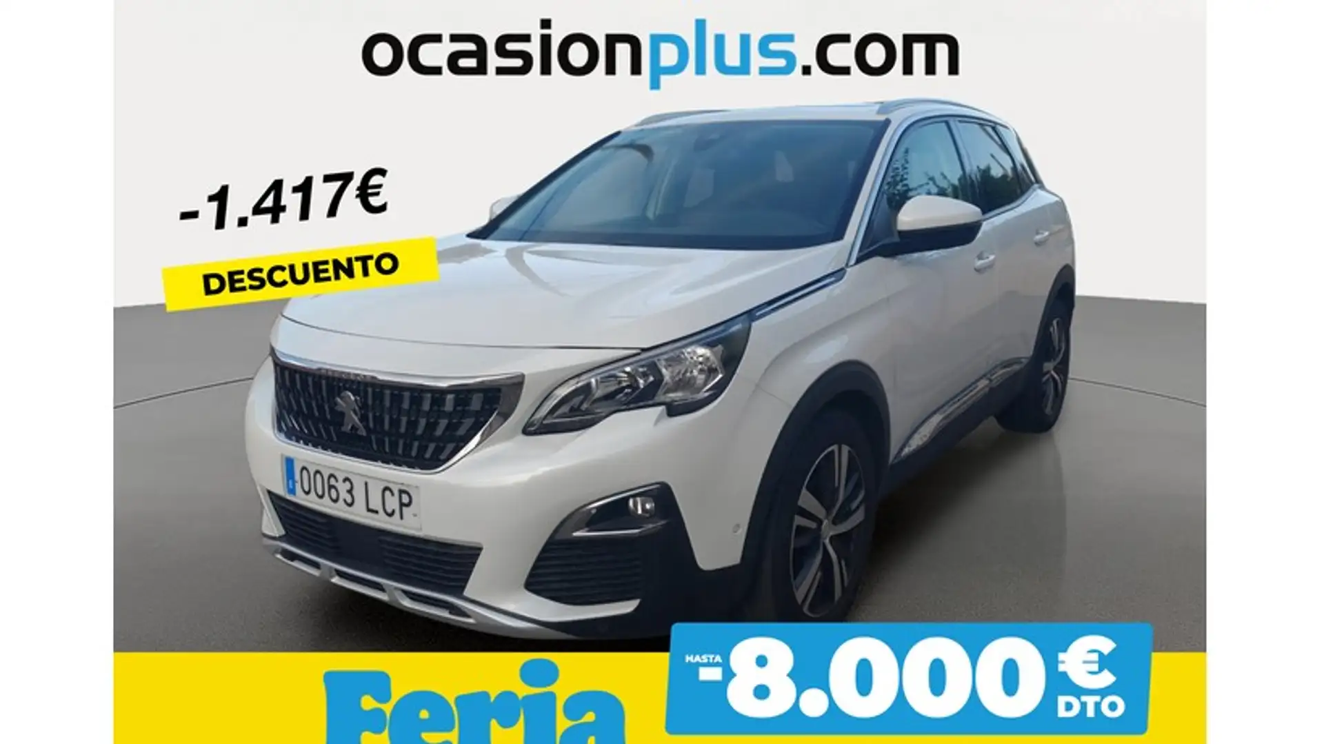 Peugeot 3008 1.2 PureTech S&S Allure 130 Blanco - 1