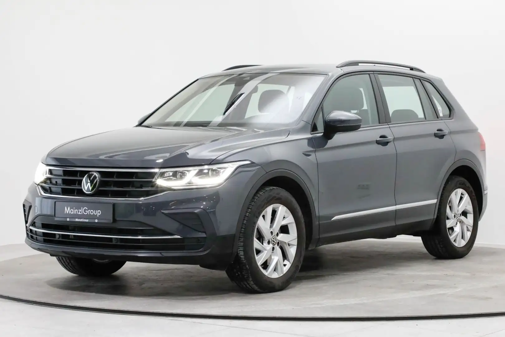 Volkswagen Tiguan 2.0 TSI 4M DSG AHK Kam. Matrix SHZ ACC Grau - 2