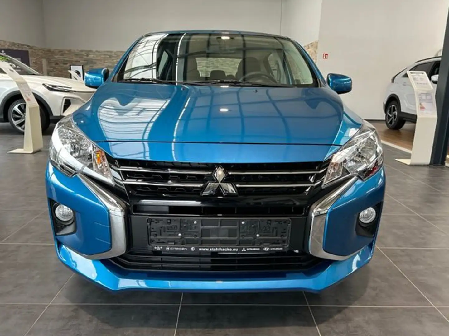 Mitsubishi Space Star 1.2 Select KLIMA FACELIFT Modrá - 2