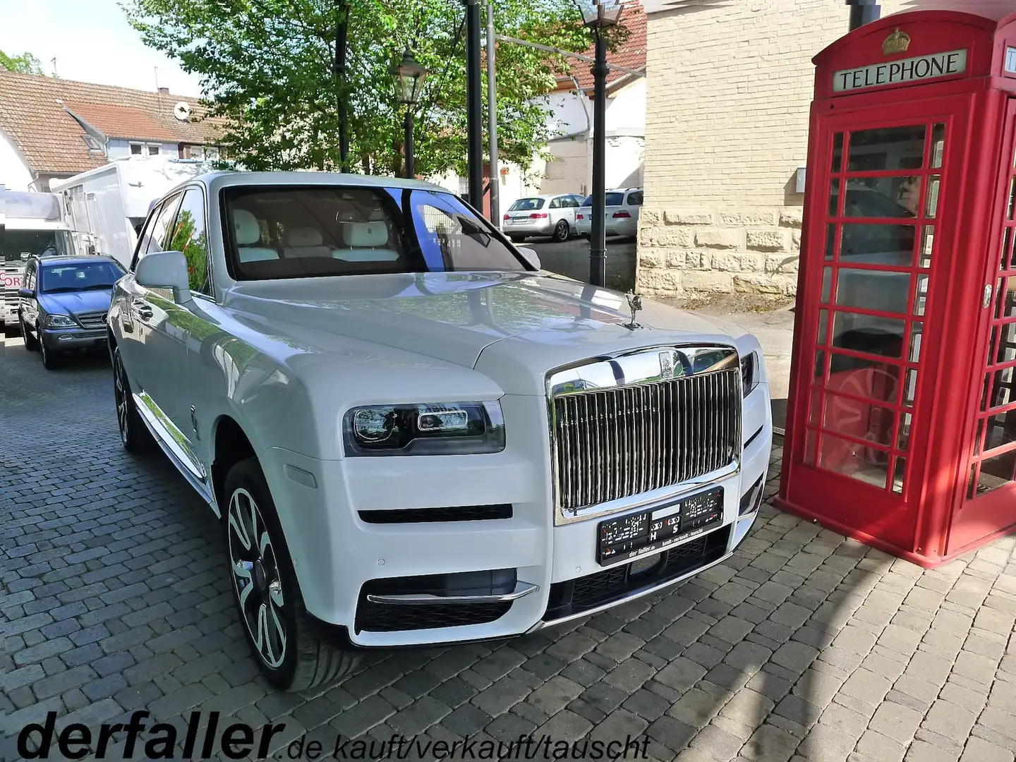Rolls-Royce Cullinan 1.Hand deutsche Auslieferung Neuzustand Blanc - 1