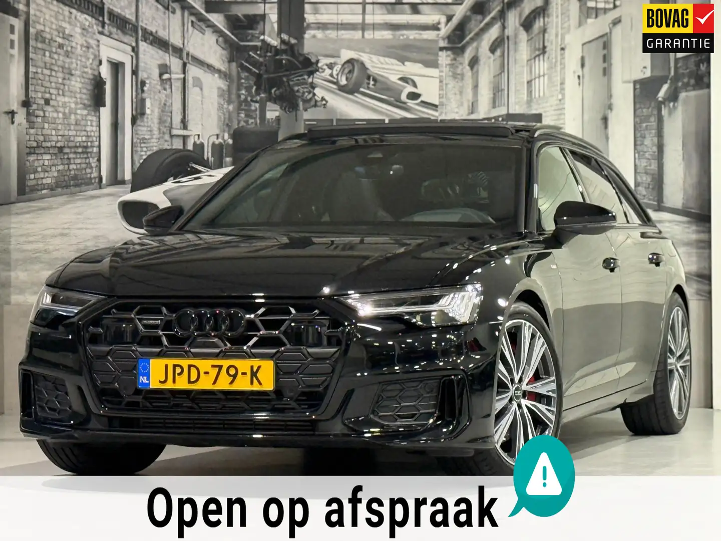 Audi A6 Avant 55 TFSI e quattro S edition Competition Zwart - 1