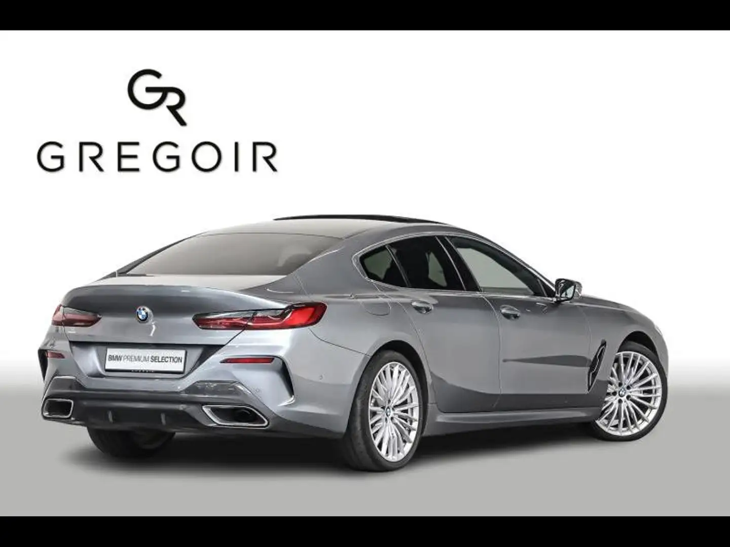 BMW 840 xDrive|Msport|Pano|H&K|Soft-cl Gris - 2