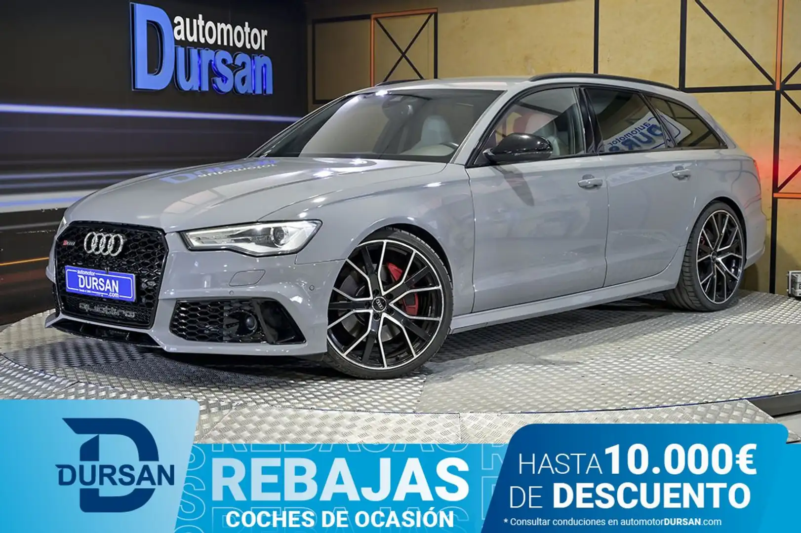 Audi A6 Competition 3.0 TDI 240kW quat tip Avant Gris - 1
