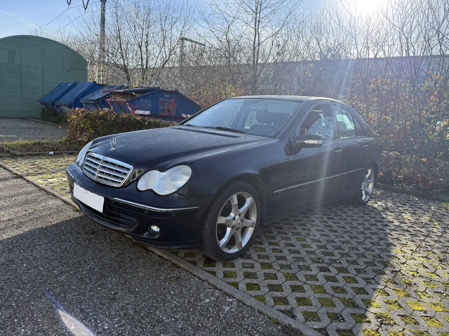 Mercedes-Benz C 200 C-Klasse Kompressor Elegance Sport Edition Fekete - 2