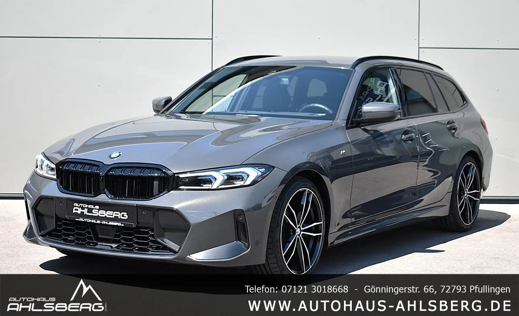 BMW 330 iX M SPORT/SHADOW/ WIDES./ACC/360°/PANO/HUD/AHK Grau - 1