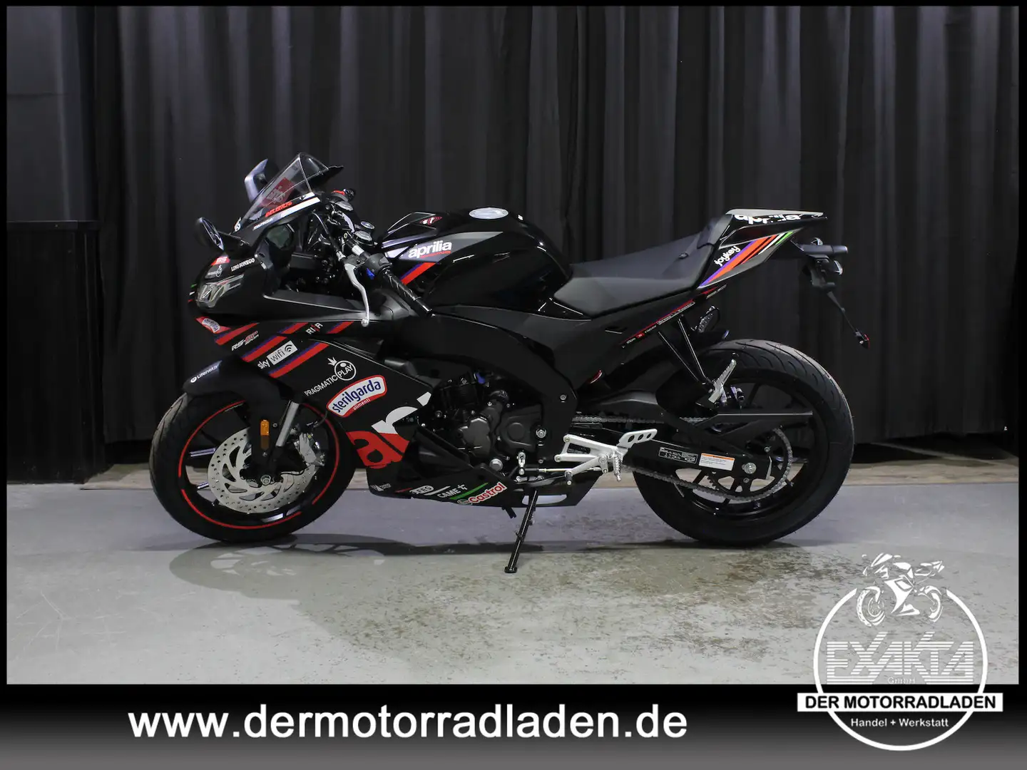 Aprilia RS4 125 RS4 125, RS 125 REPLICA E5+ Zwart - 2