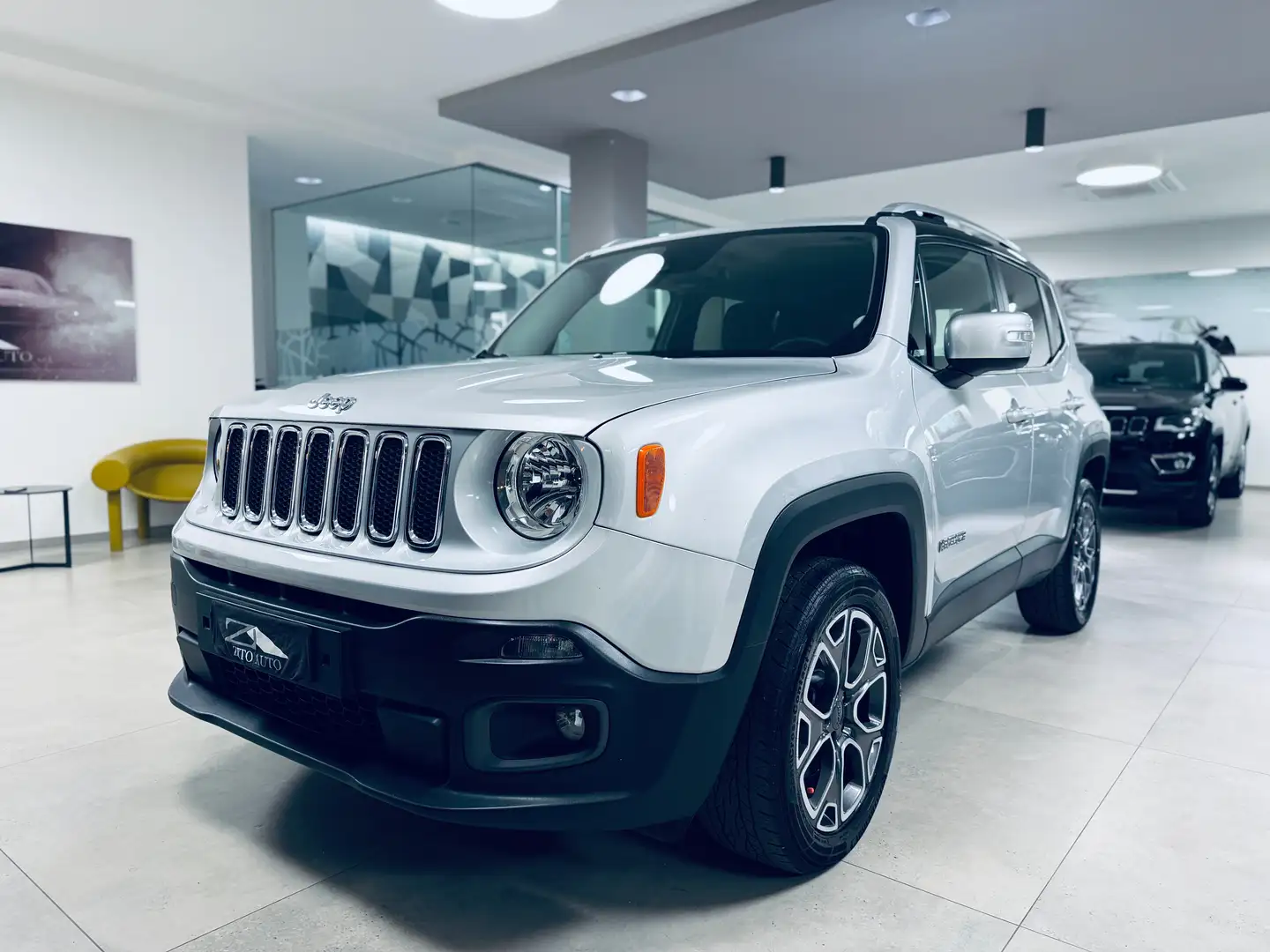 Jeep Renegade 2.0 mjt Limited 4wd 140cv auto Argento - 1