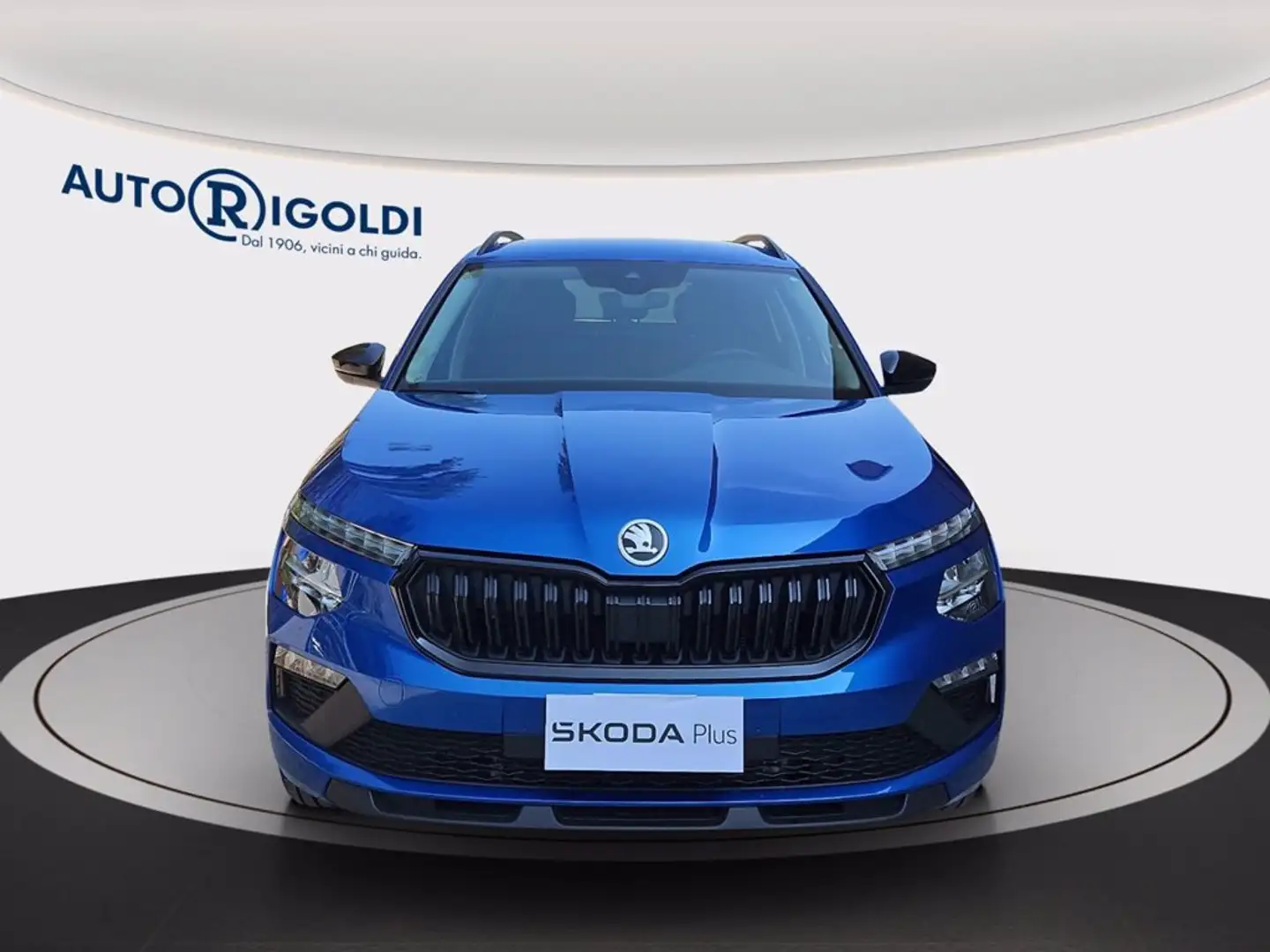 Skoda Kamiq 1.0 tsi black dots 115cv dsg Blauw - 2