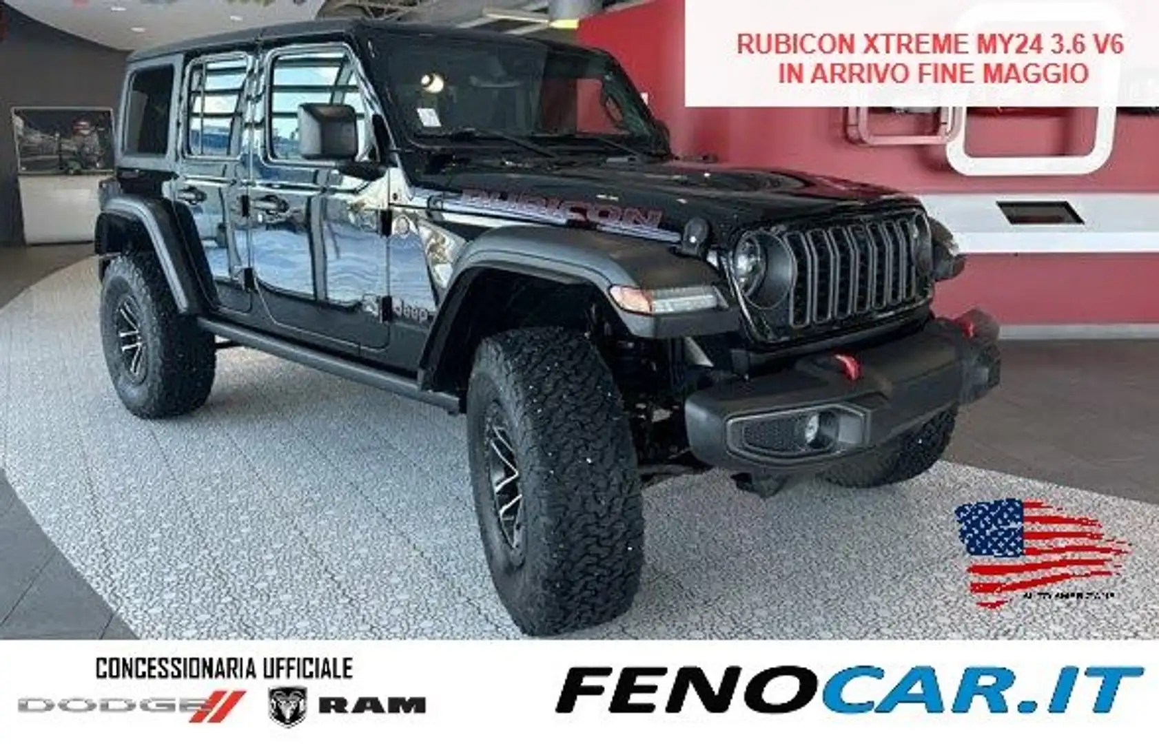 Jeep Wrangler Unlimited 3.6 V6 Rubicon X Xtreme Recon 35" MY24 Schwarz - 1