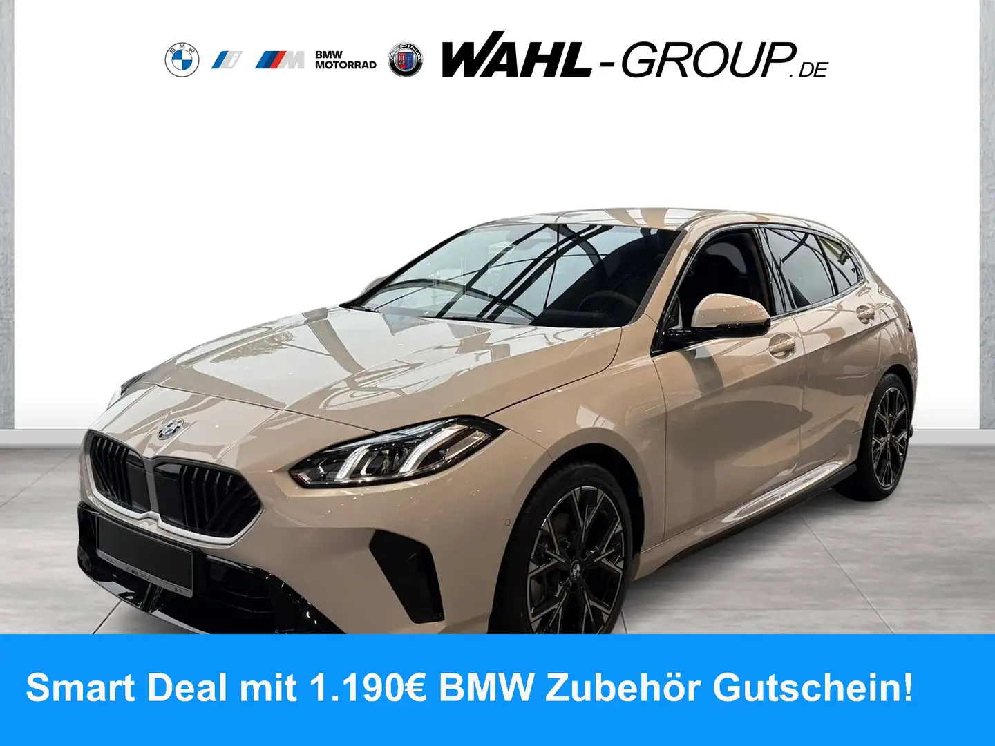 BMW 120 M Sport LED Adapt Fahrwerk LED SHZ Navi Weiß - 1