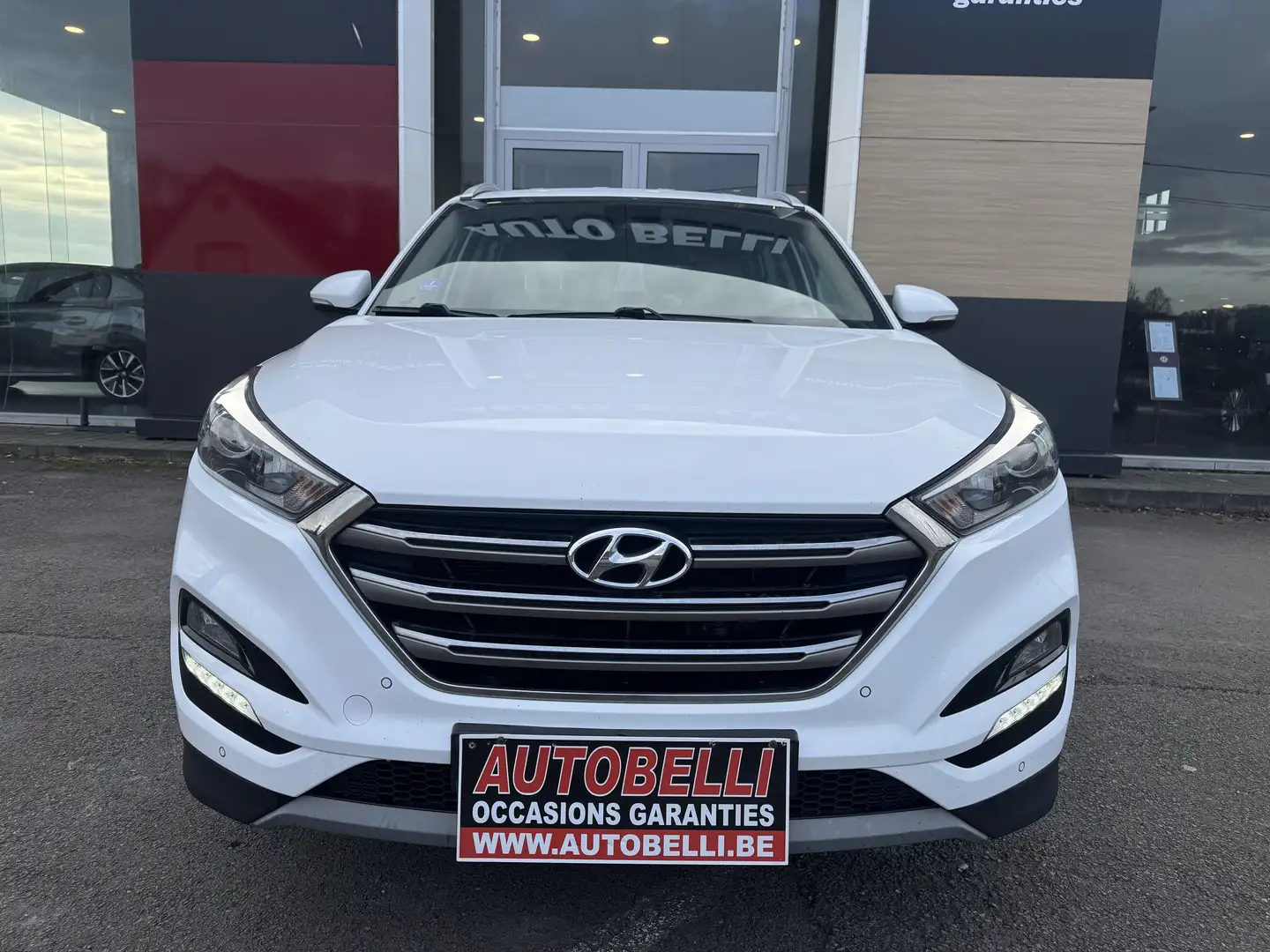 Hyundai TUCSON Tucson 1.6 T-GDi 2WD PREMIUM**NAVI**CAMERA**TOP! Blanc - 2