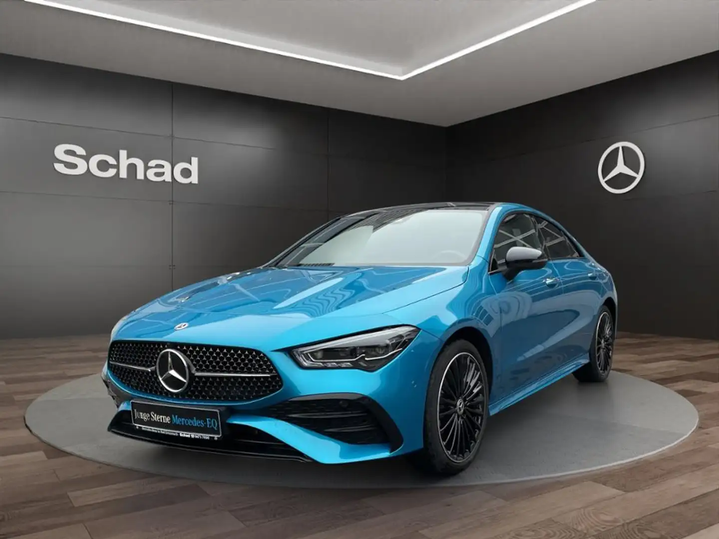 Mercedes-Benz CLA 250 e Coupé +AMG+MBUX+PANO+ASSIST+MULTIBEAM+ Blau - 1
