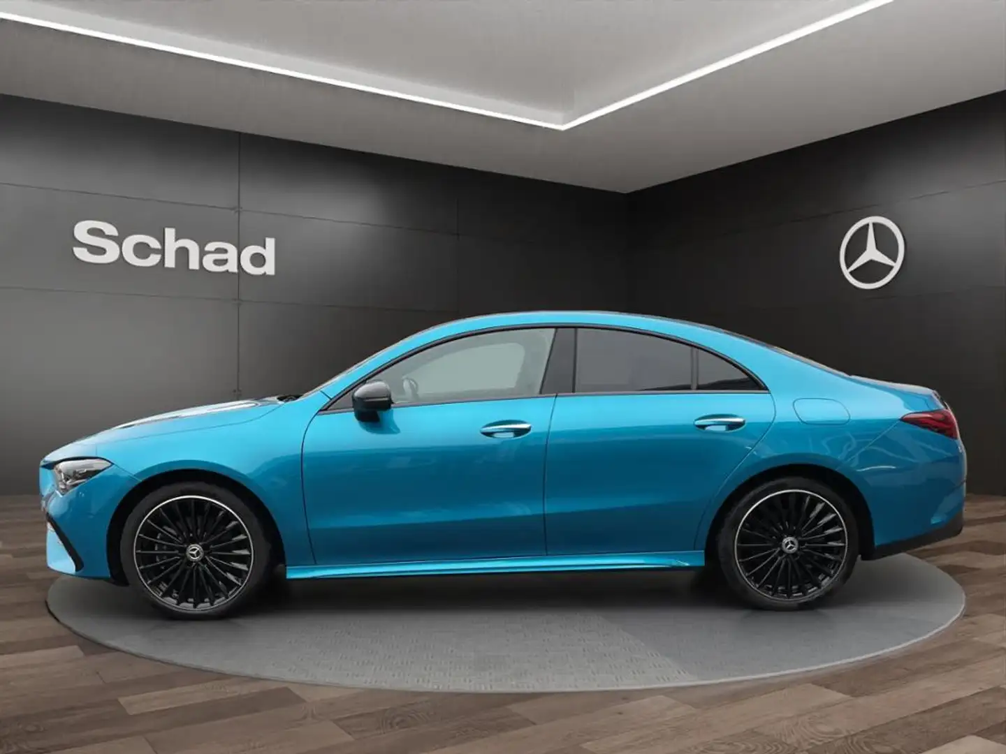 Mercedes-Benz CLA 250 e Coupé +AMG+MBUX+PANO+ASSIST+MULTIBEAM+ Azul - 2