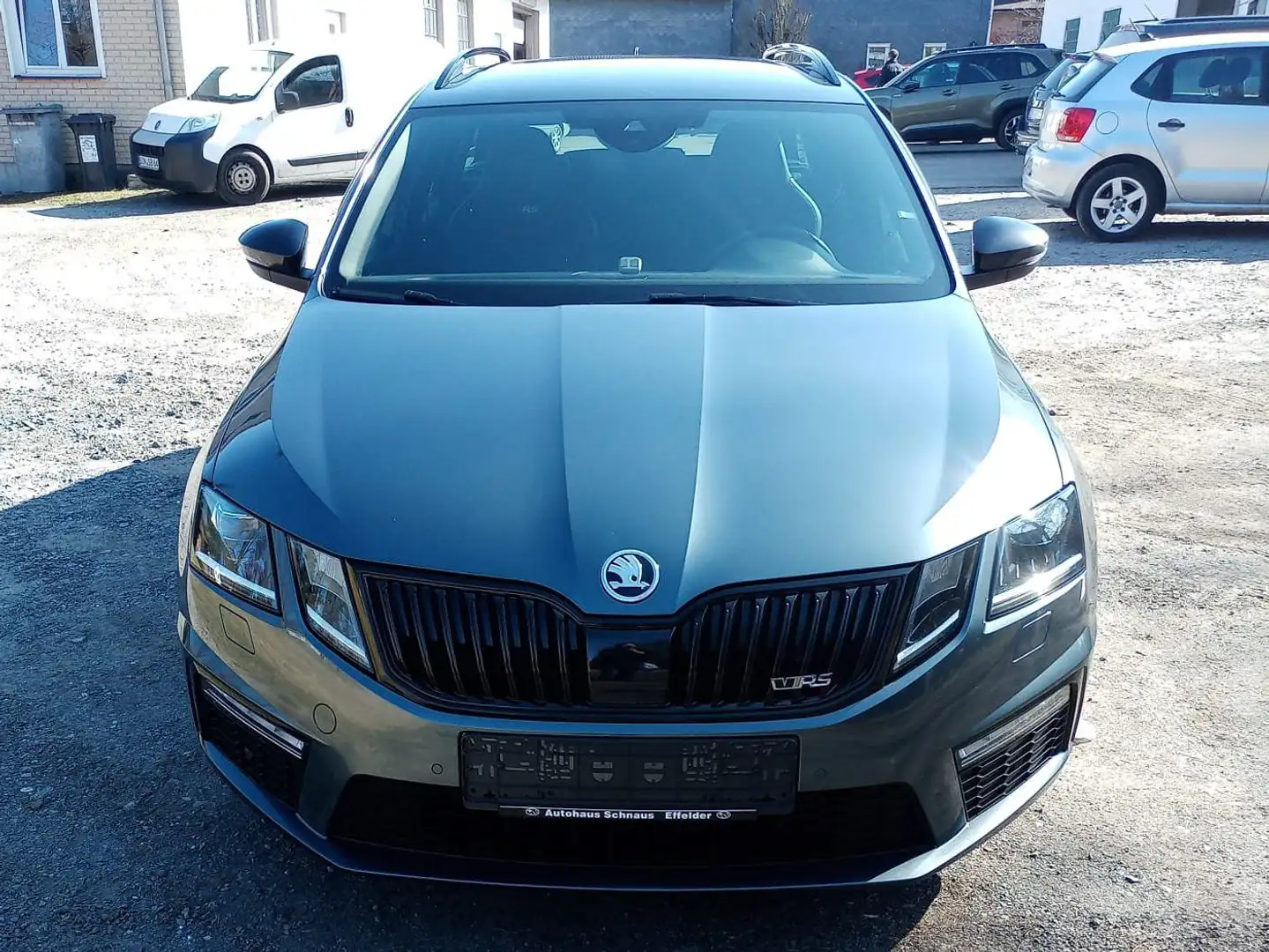 Skoda Octavia Combi 2.0 TDI 4x4 DSG RS Grijs - 1