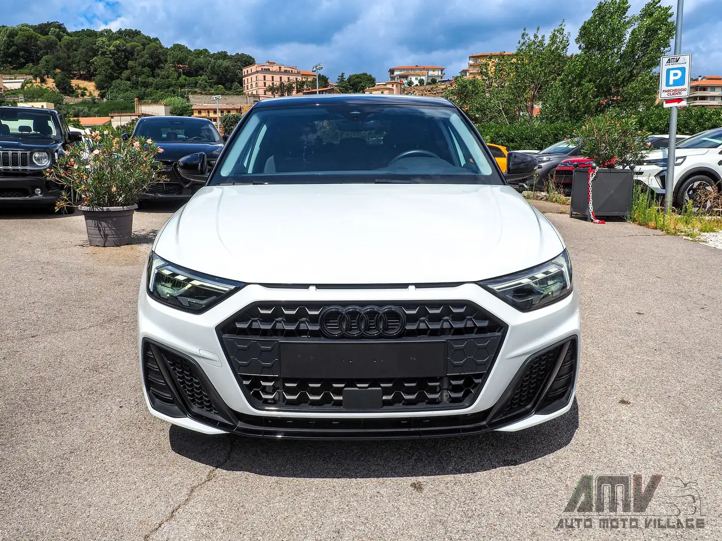 Audi A1 SPB 30 TFSI Black-Line 116 Cv Bianco - 2