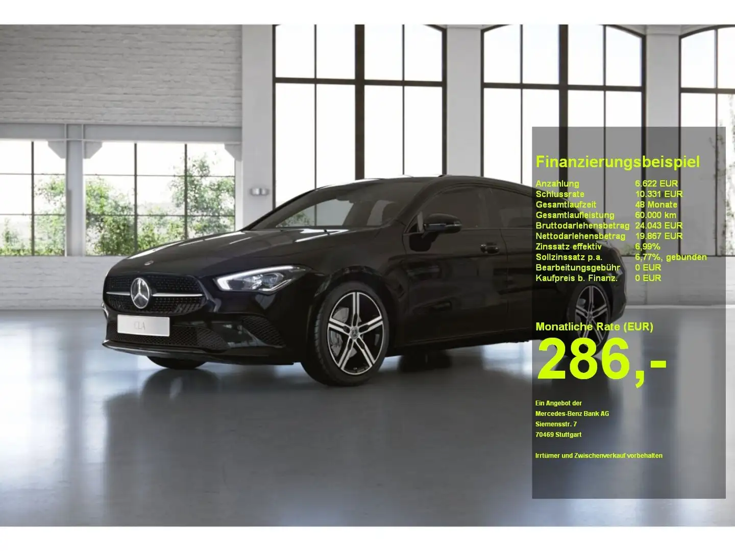 Mercedes-Benz CLA 200 Progressiv, Night, Kamera Zwart - 1