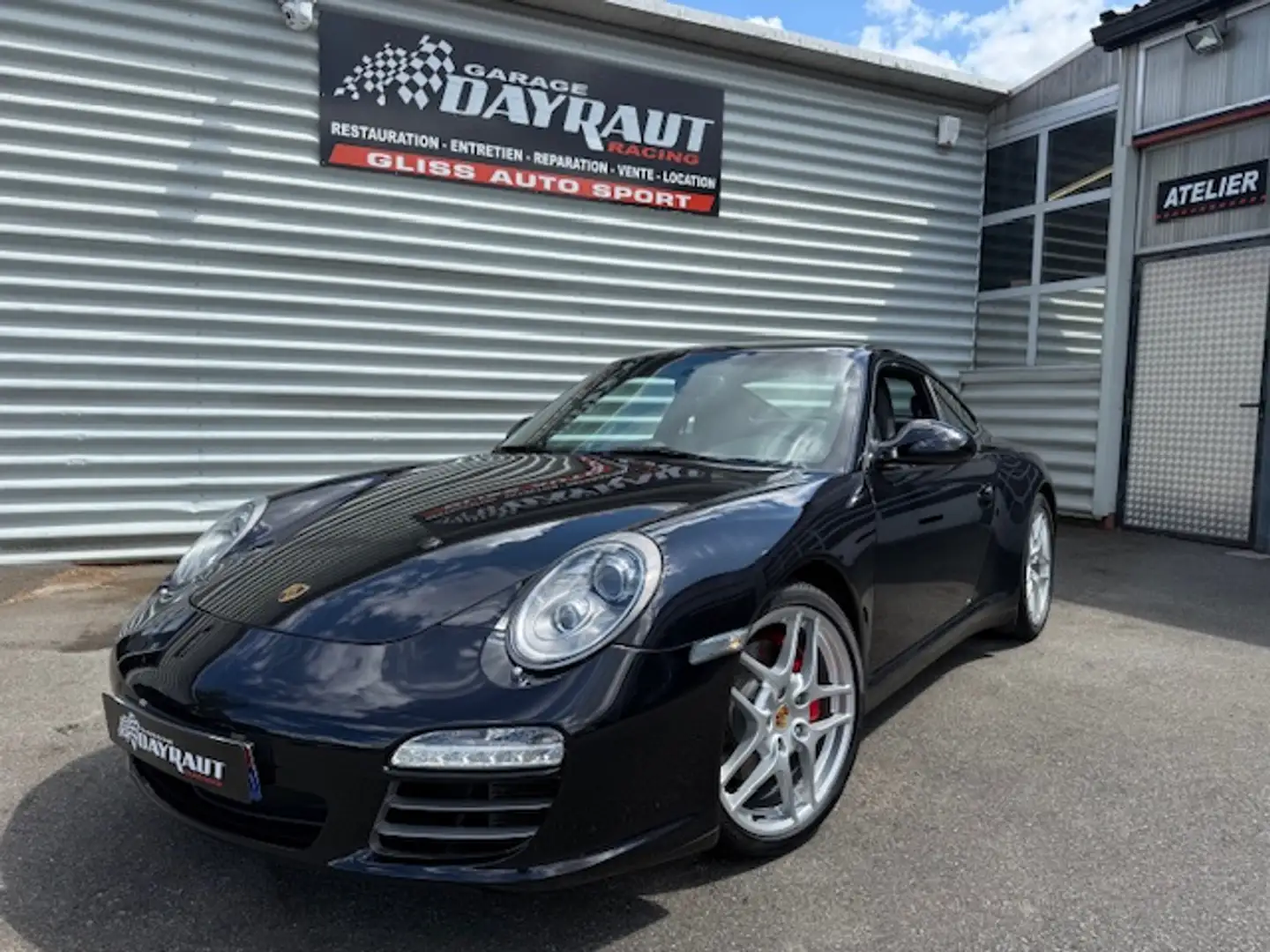 Porsche 911 997 4S CARRERA PDK-PACK SPORT CHRONO-PSE-VOLANT DESIGN Schwarz - 1