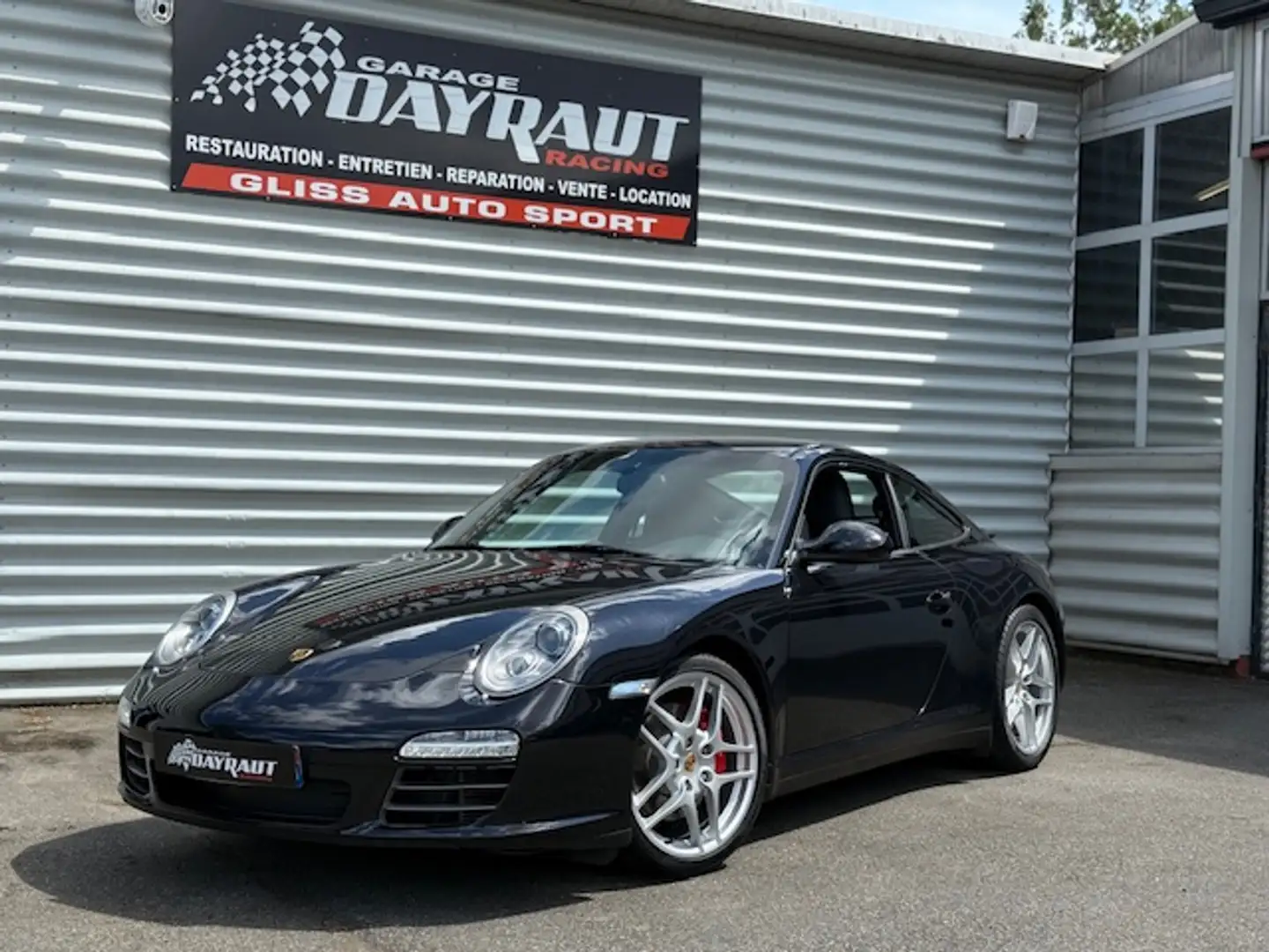 Porsche 911 997 4S CARRERA PDK-PACK SPORT CHRONO-PSE-VOLANT DESIGN Schwarz - 2