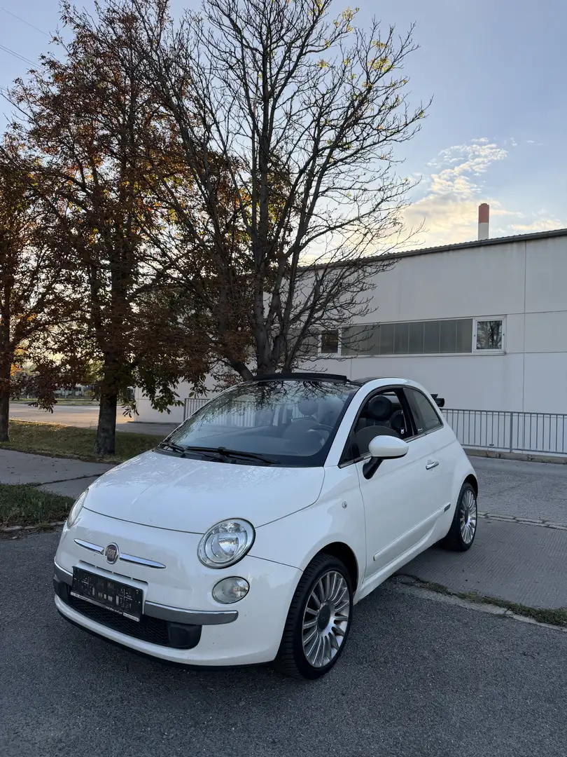 Fiat 500C 500 Cabrio PICKERL NEU Weiß - 2