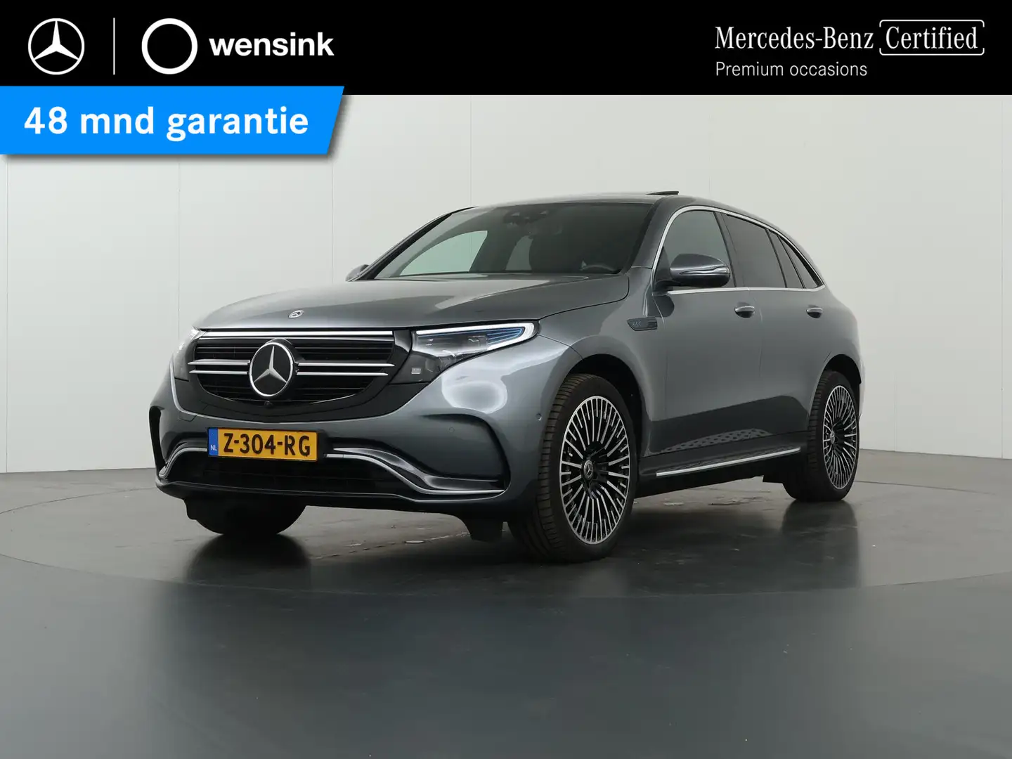 Mercedes-Benz EQC 400 4MATIC AMG Line | Panorama-schuifdak | Trekhaak | Gris - 1