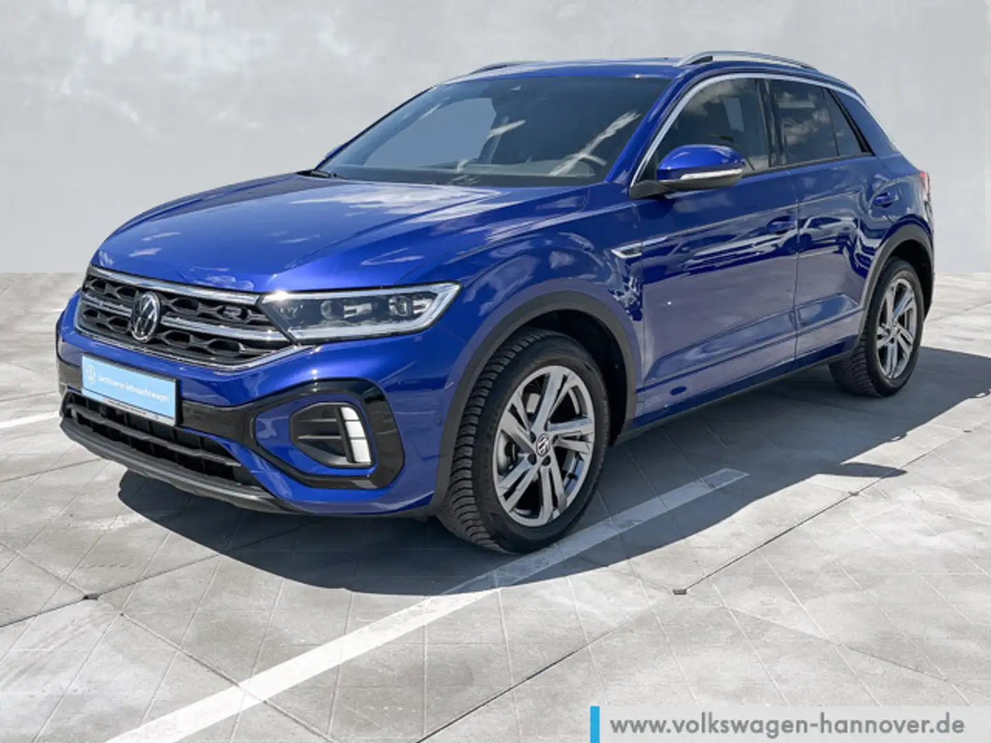 Volkswagen T-Roc 1.5 TSI DSG R-Line Navi Leder ACC Kamera A Blu/Azzurro - 2