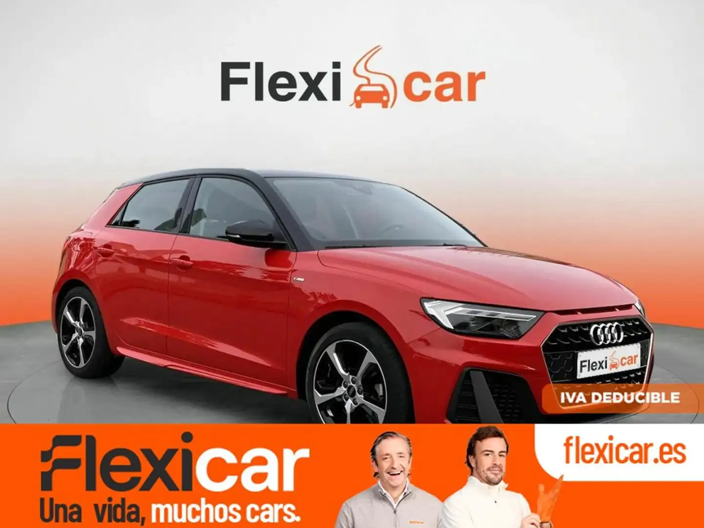Audi A1 Sportback 30 TFSI S line S tronic Rojo - 1