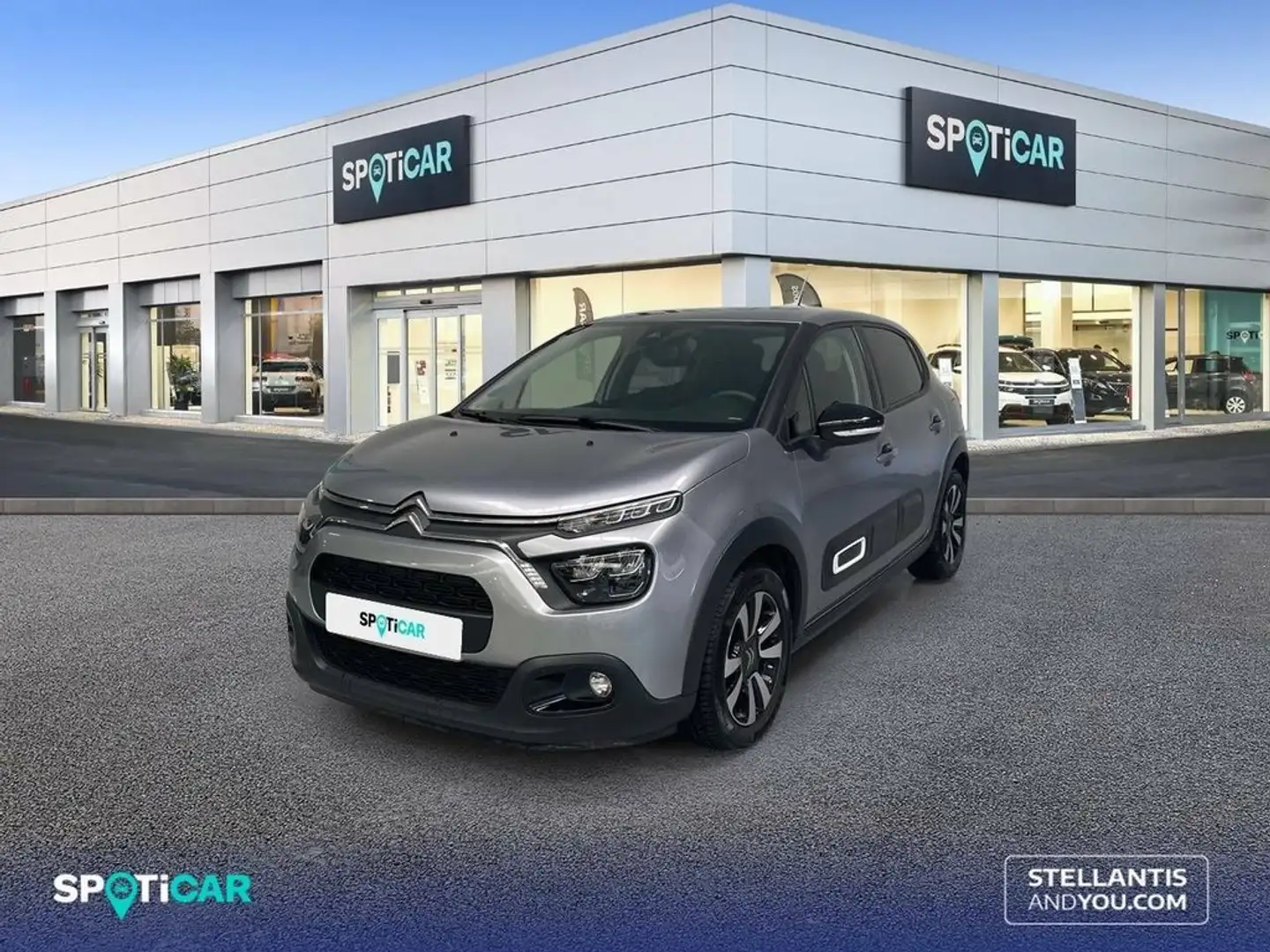 Citroen C3 PureTech 81KW (110CV) Max Gris - 1