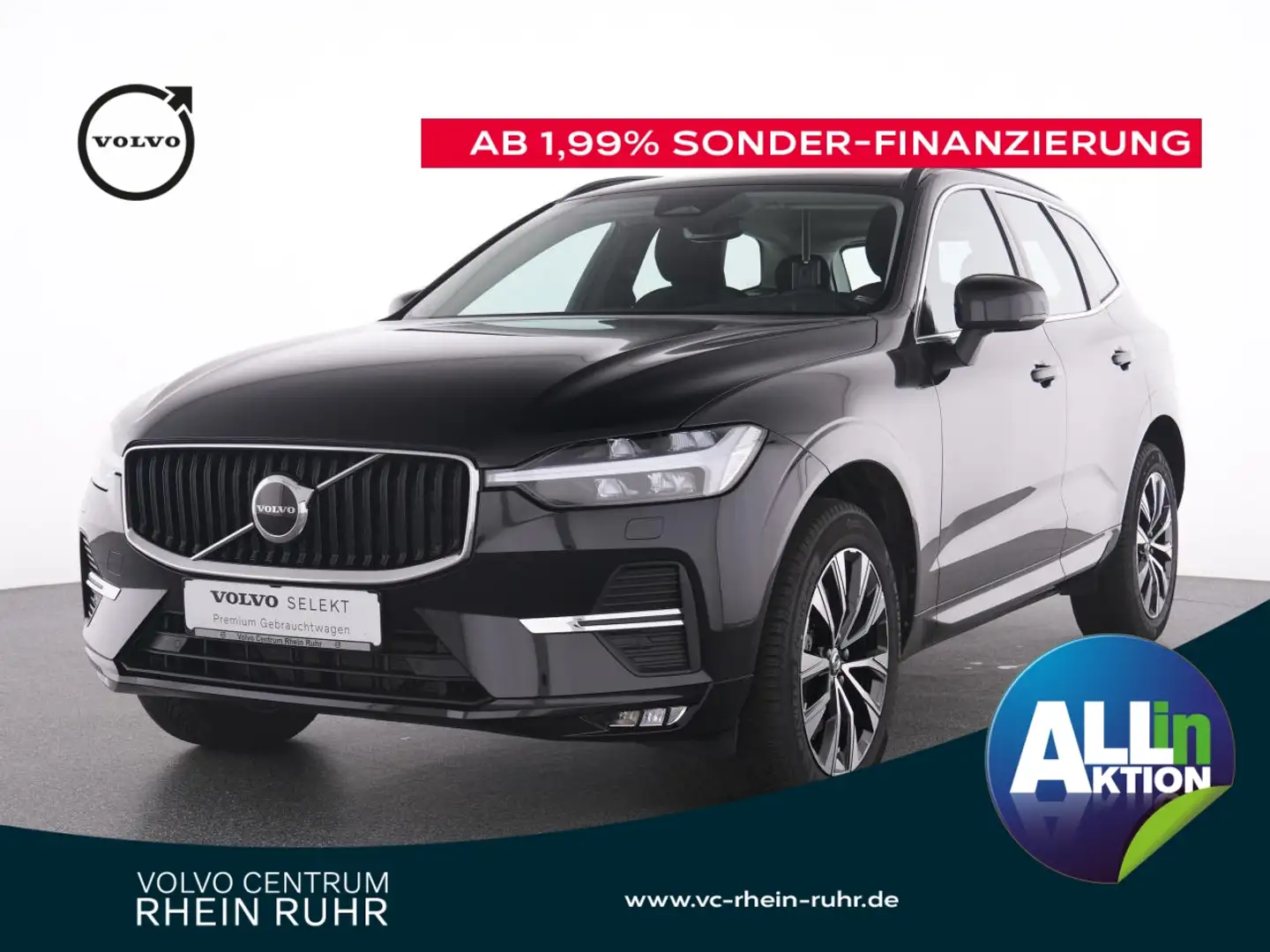 Volvo XC60 B4 Core +Lenkradhzg+Google+WINTERPAK+ Schwarz - 1