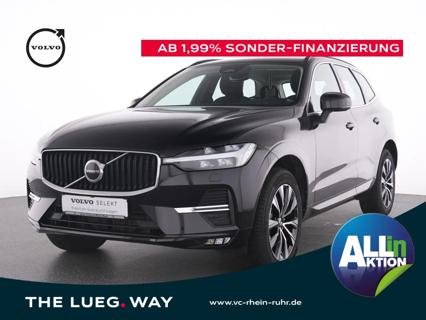 Volvo XC60 B4 Core +Lenkradhzg+Google+WINTERPAK+ Zwart - 1
