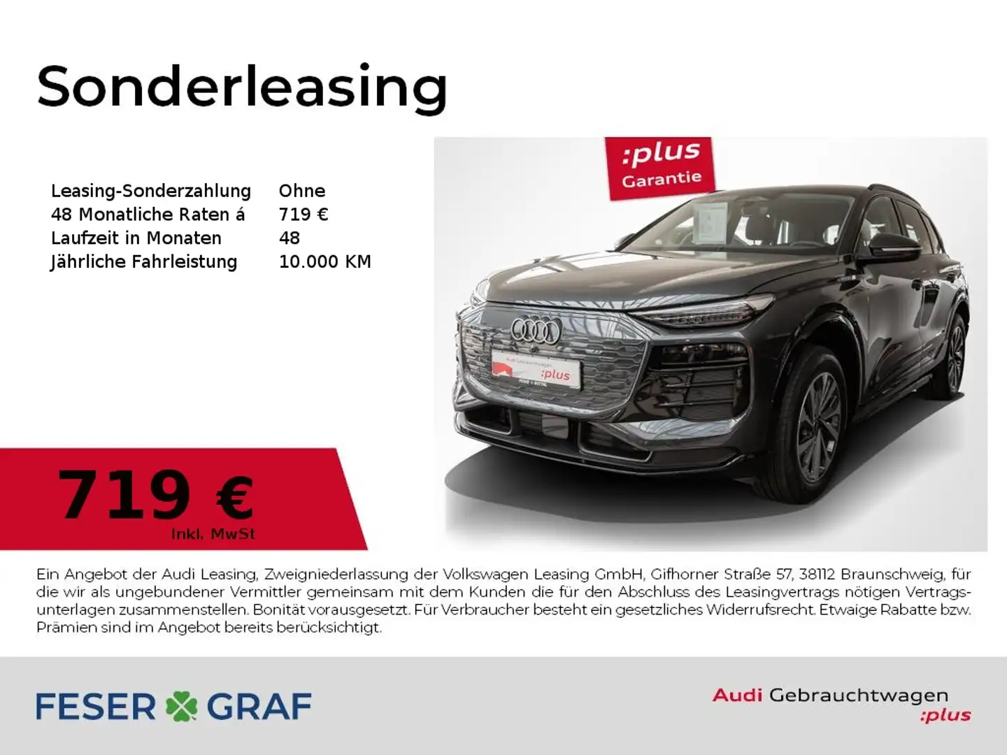 Audi Q6 55 e-tron qu.,LED,Kamera,Navi,ACC Gris - 1