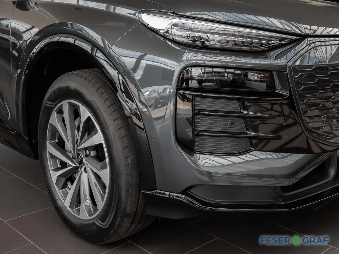 Audi Q6 55 e-tron qu.,LED,Kamera,Navi,ACC Gris - 2