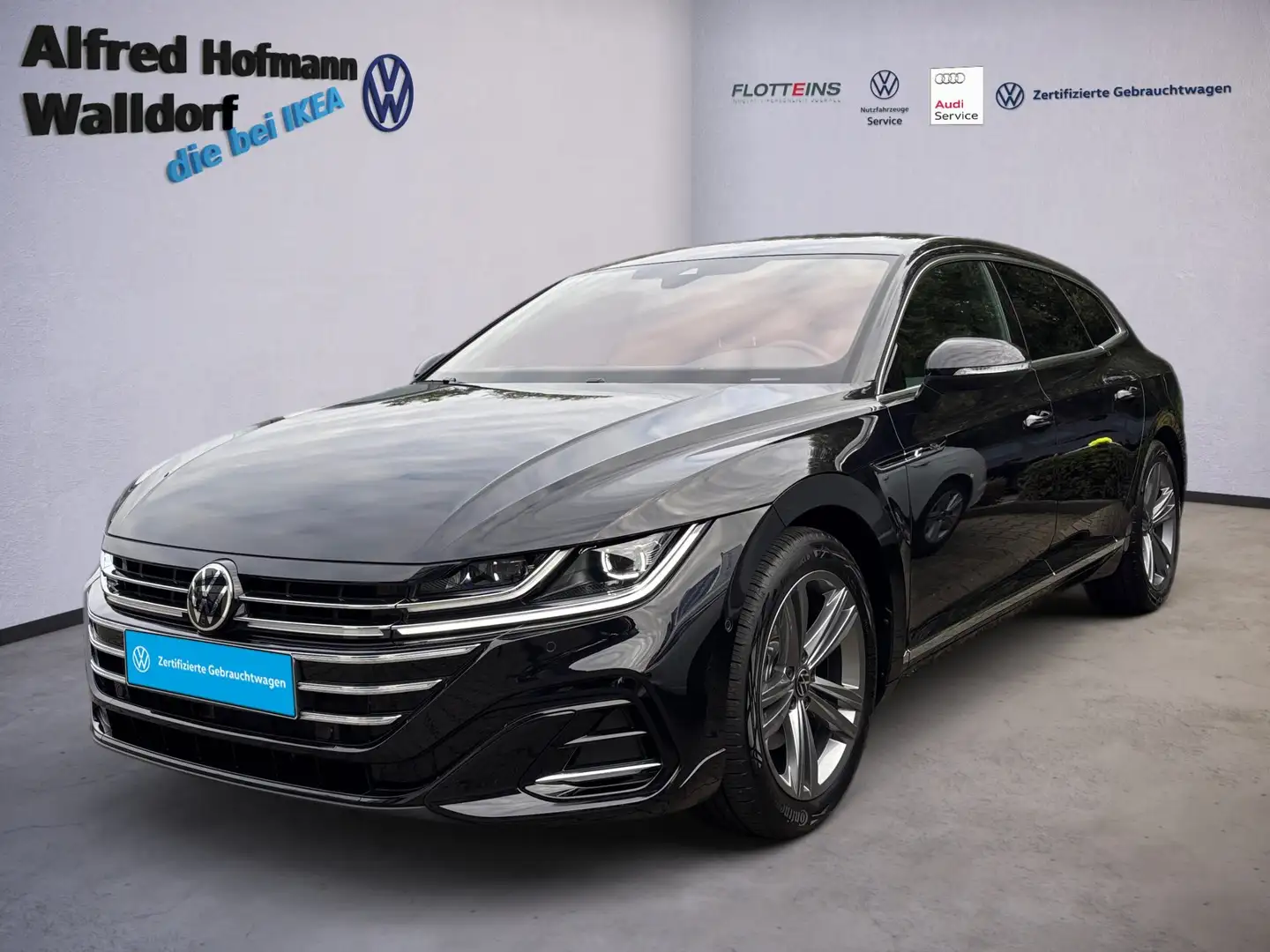 Volkswagen Arteon Shootingbrake 2.0 TDI DSG ALLRAD AHK KEYLESS LED N Noir - 1