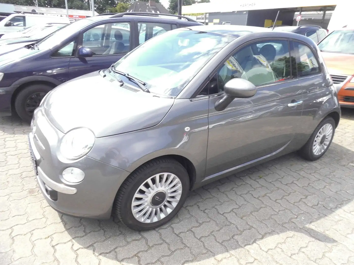 Fiat 500 Klima/TÜV NEU Grau - 2