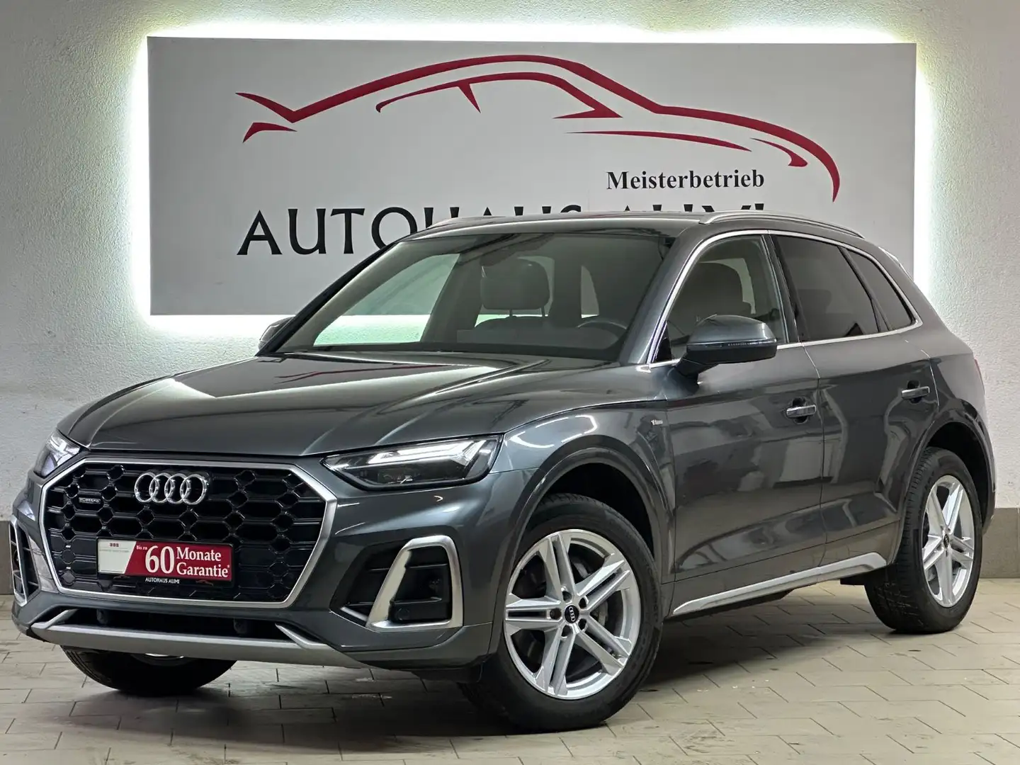 Audi Q5 40 TDI S tronic quattro S line AHK Elek.Heck Gris - 1