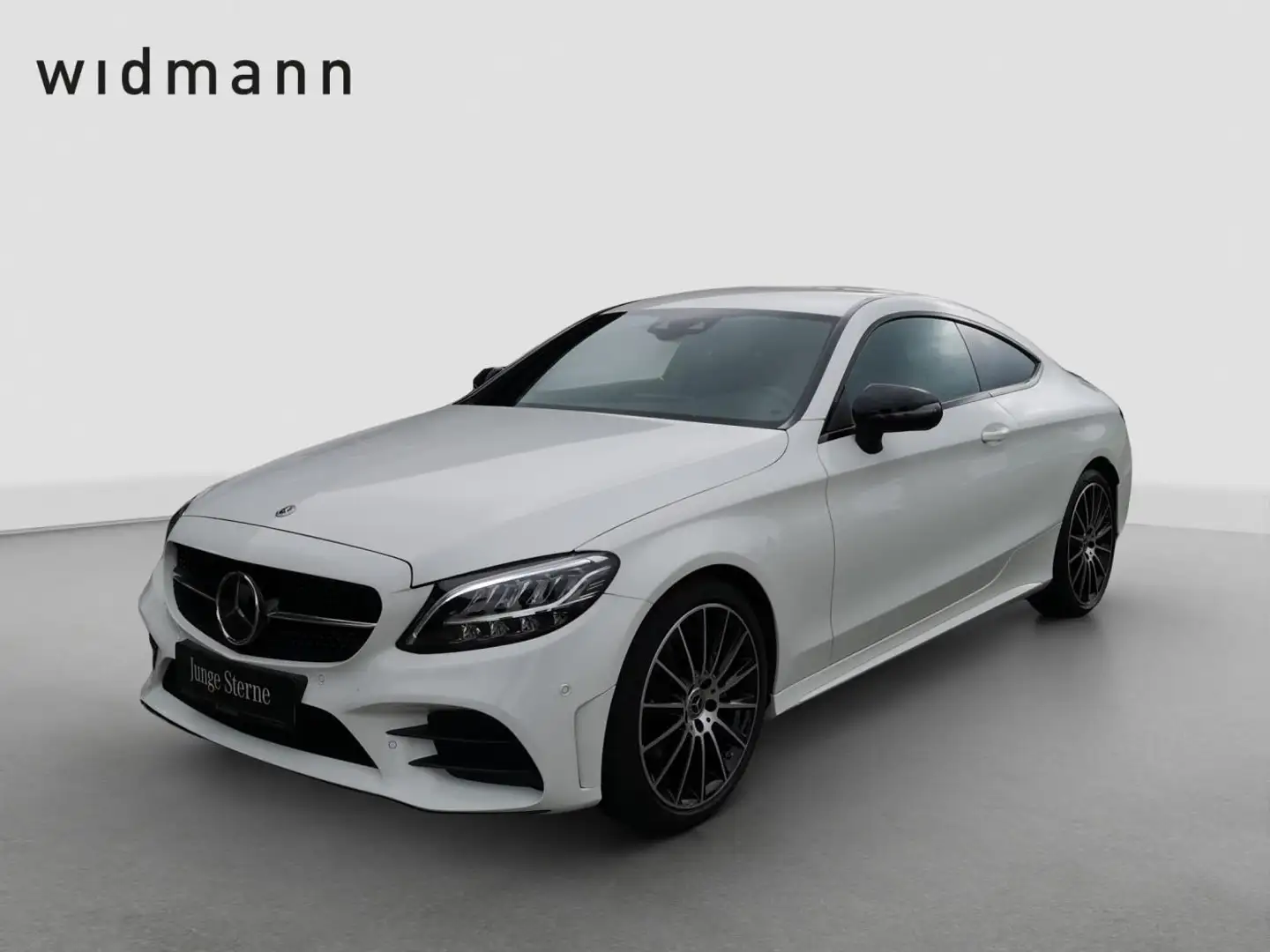 Mercedes-Benz C 180 Coupé AMG*Distronic*Navi*Night*PTS*LED*SHZ Weiß - 1