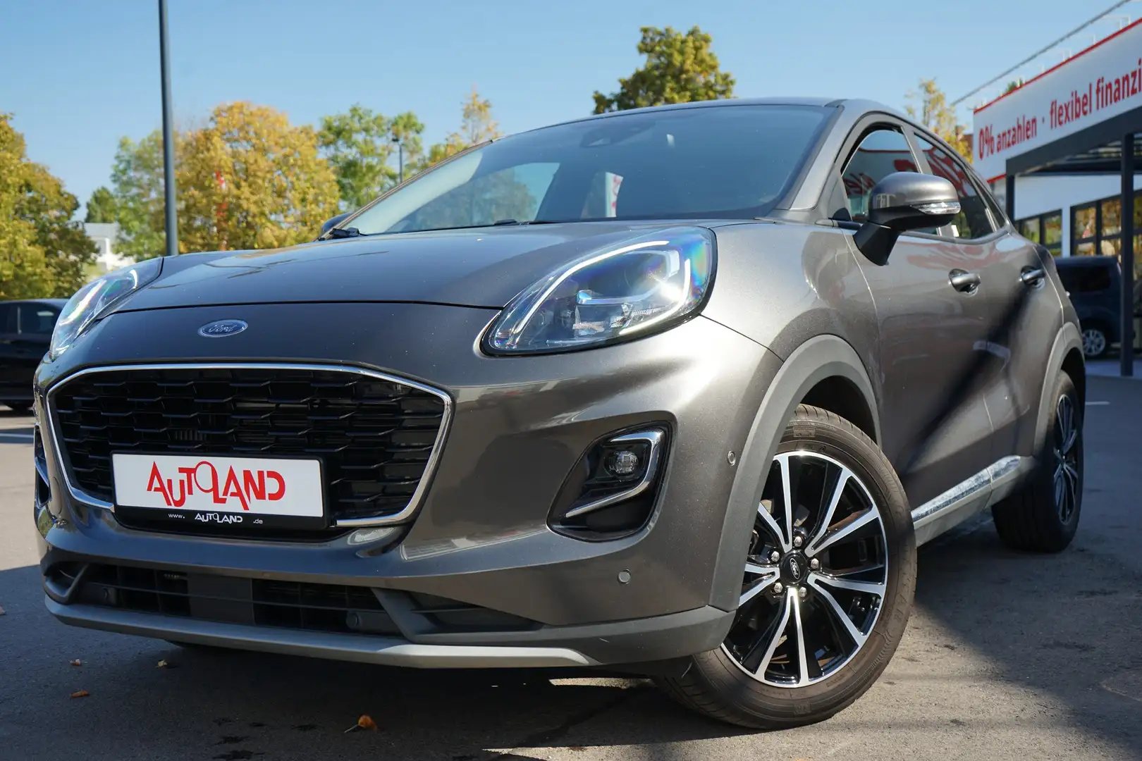 Ford Puma 1.0 M-Hybrid Titanium LED Navi Kamera Grau - 2