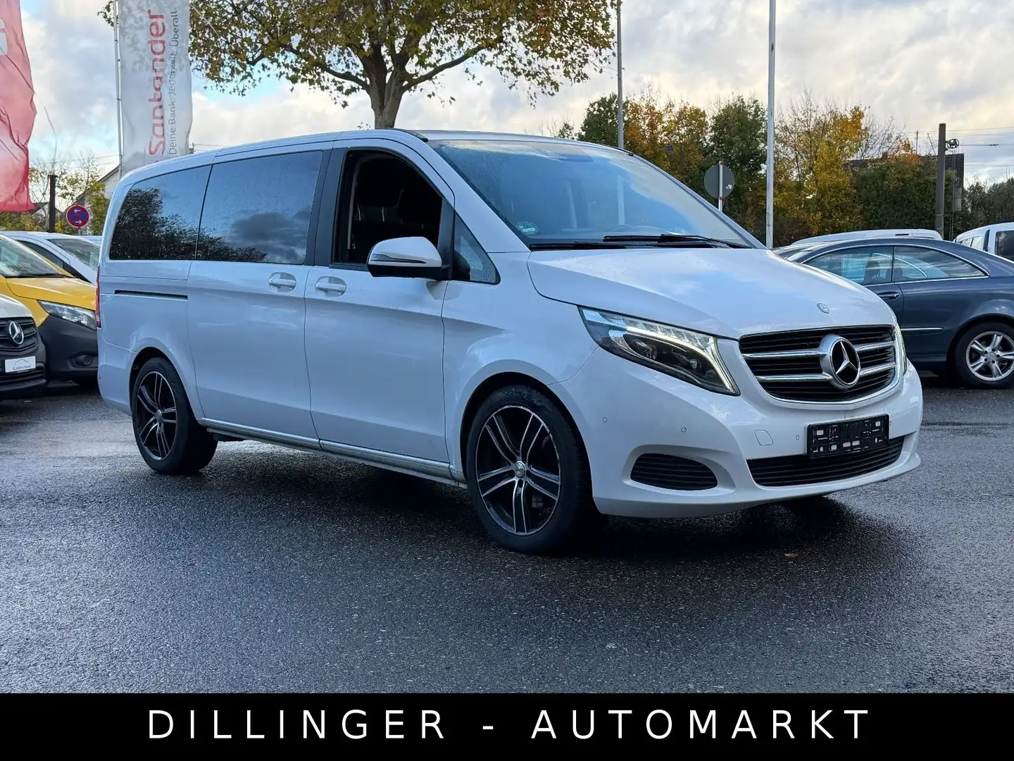 Mercedes-Benz V 250 d SCORE Lang LED 190ps Spur/TotWi. Navi Kam Weiß - 2