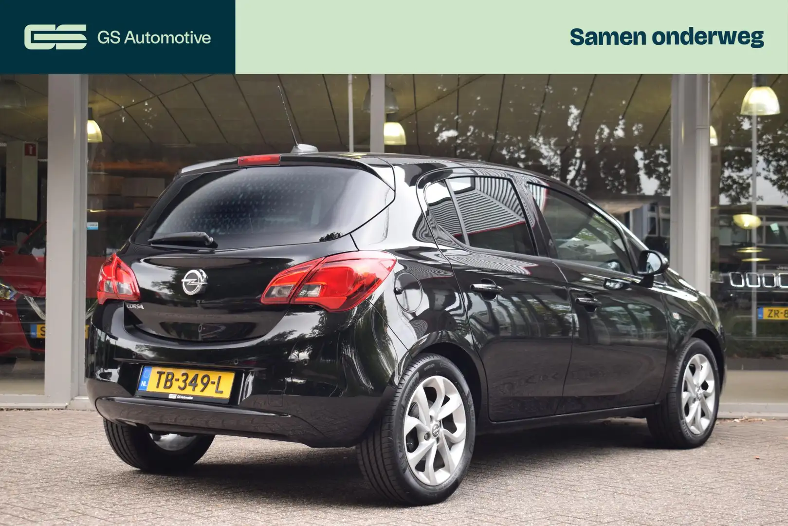 Opel Corsa 1.4 90PK Online Edit. 5d met Nav/Cruise/Lmv/Pdc Schwarz - 2